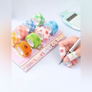 ✨Host Pick✨5 Rolls Cute Graphic Print Self Adhesive Bandage Wrap